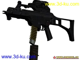 3D打印模型辐射3高清MOD武器导出.之G36C的图片