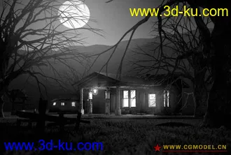 3D打印模型精模黑色电影的图片