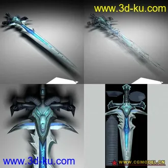 魔兽世界 武器模型——霜之哀伤的图片
