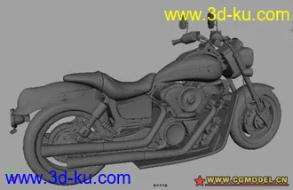 3D打印模型摩托车的图片