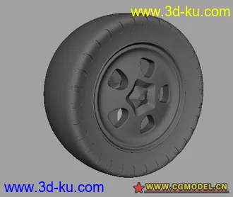 3D打印模型轮胎的图片