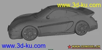 3D打印模型跑车的图片