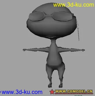 3D打印模型小怪的图片