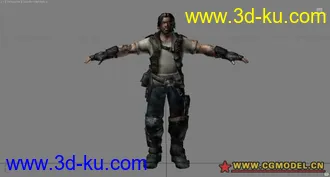 3D打印模型StarCraft2 Jim Raynor的图片