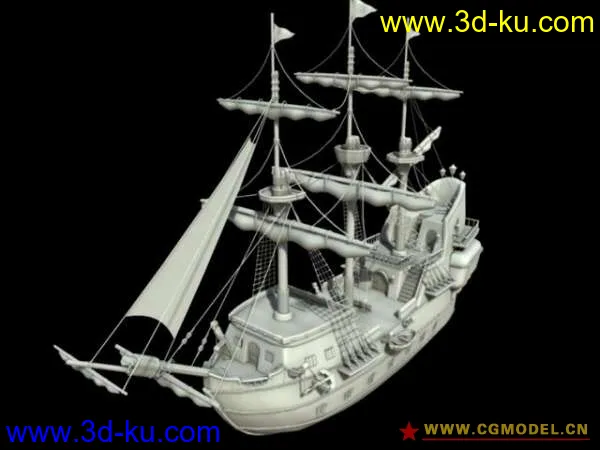 海盗船模型分享的图片2