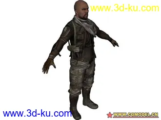 3D打印模型war man的图片