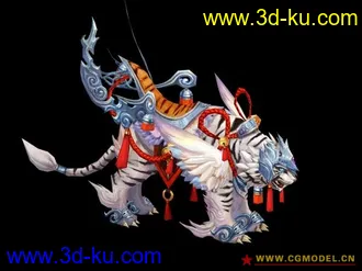3D打印模型《武林外传》白虎坐骑的图片