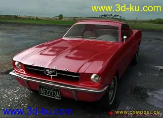 3D打印模型野马的图片