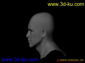 3D打印模型男人头的图片
