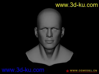 3D打印模型男人头的图片