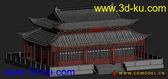 3D打印模型古建的图片