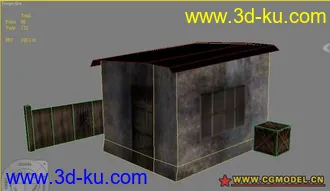 3D打印模型老舊儲藏室的图片