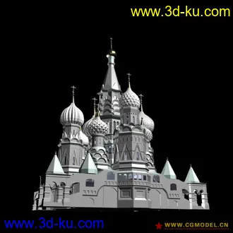 3D打印模型新做的漂亮城堡（做了两天）的图片