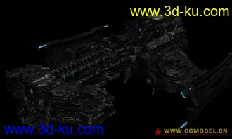 3D打印模型星际2亥伯龙号+贴图的图片