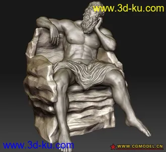 大师级高精度雕塑模型的图片