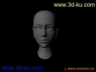 3D打印模型女人头的图片