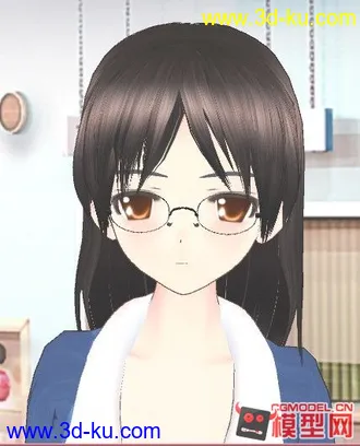 3D打印模型H游戏美女的图片