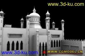 3D打印模型伊斯兰建筑的图片