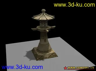 3D打印模型貌似石灯的东东的图片