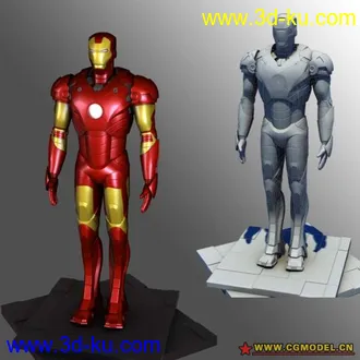 3D打印模型钢铁侠的图片