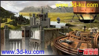 3D打印模型游戏场景（科幻）感觉很爽！的图片