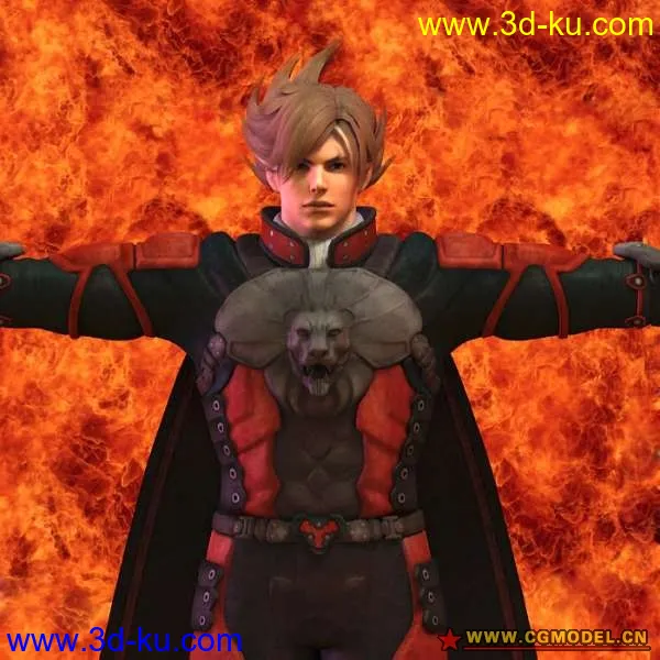 LARS ò_ò TEKKEN 6 character模型的图片3