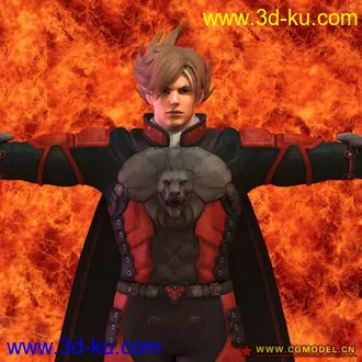 3D打印模型LARS ò_ò TEKKEN 6 character的图片