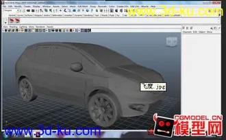 3D打印模型现代飞度车模。不是很高。需要的可以用来的在场景里占个位啥的的图片