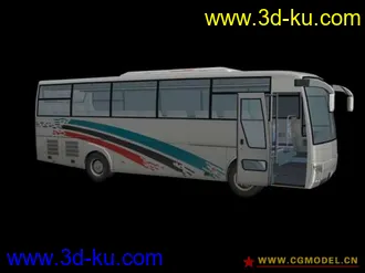 3D打印模型宇通客车 （中模+贴图）的图片