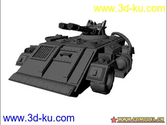 3D打印模型装甲车的图片