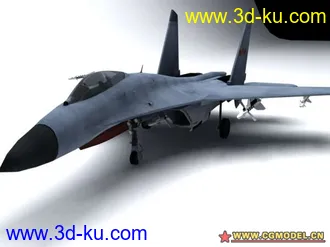 3D打印模型首次制作战斗机 J-11空军涂装 （中模）的图片