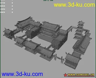 3D打印模型高面数。大场景。需要的拿走。的图片