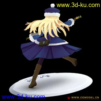 3D打印模型Cutie gunner EO II: Heroes of Lagaard的图片