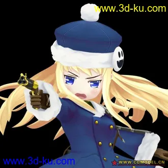 3D打印模型Cutie gunner EO II: Heroes of Lagaard的图片