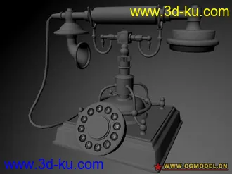 刚刚做好的电话机模型，以后要多多学习啊的图片