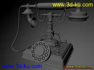 刚刚做好的电话机模型，以后要多多学习啊的图片