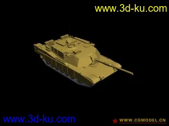 3D打印模型M1A2的图片