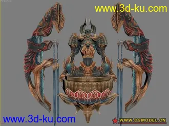 3D打印模型召唤兽的图片