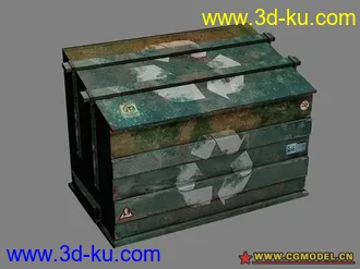 3D打印模型垃圾桶的图片