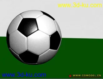 3D打印模型足球的图片