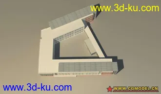 3D打印模型分享一个中模建筑的图片