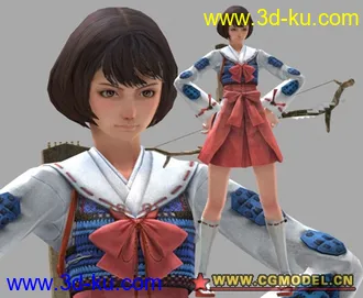 3D打印模型战国BASARA3杂贺孙市的图片