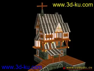 3D打印模型西方古代建筑的图片