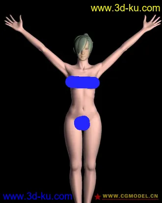 写实女模型的图片