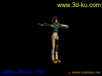 3D打印模型Yuffie的图片