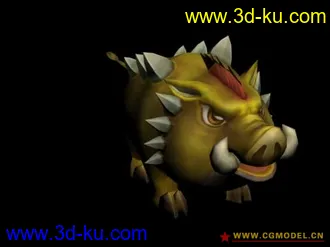 3D打印模型小猪的图片