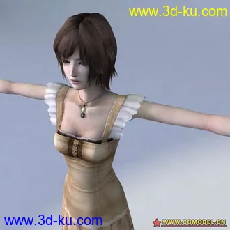 3D打印模型Ruka [ Fatal Frame 4] game的图片