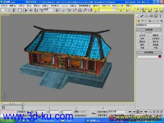3D打印模型雷神殿的图片