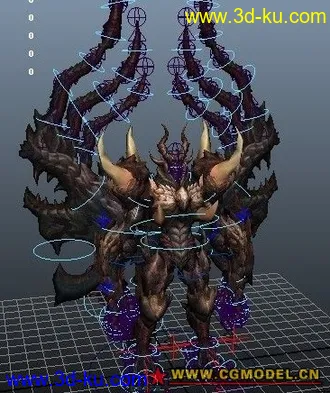 3D打印模型永恒之塔BOSS的图片