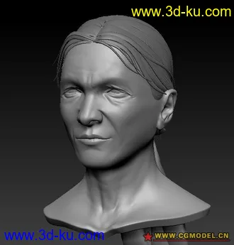 3D打印模型zbrush妇人的图片